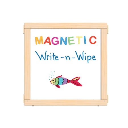 Jonti-Craft KYDZ Suite Panel, T-height, 24 in. Wide, Magnetic Write-n-Wipe 1510JCTMG